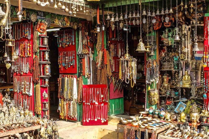 A shop in Kathmandu